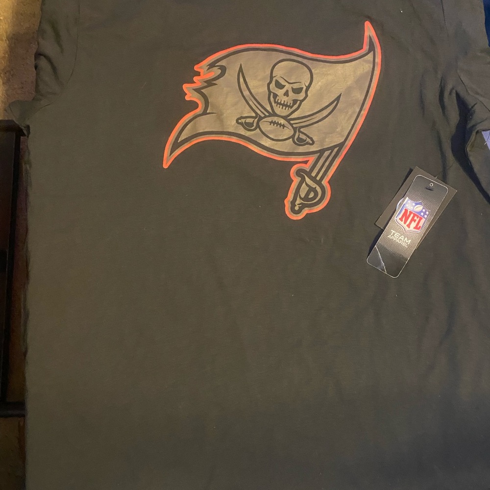 NFL Black Long Sleeve Tampa Bay Buccaneers Tee